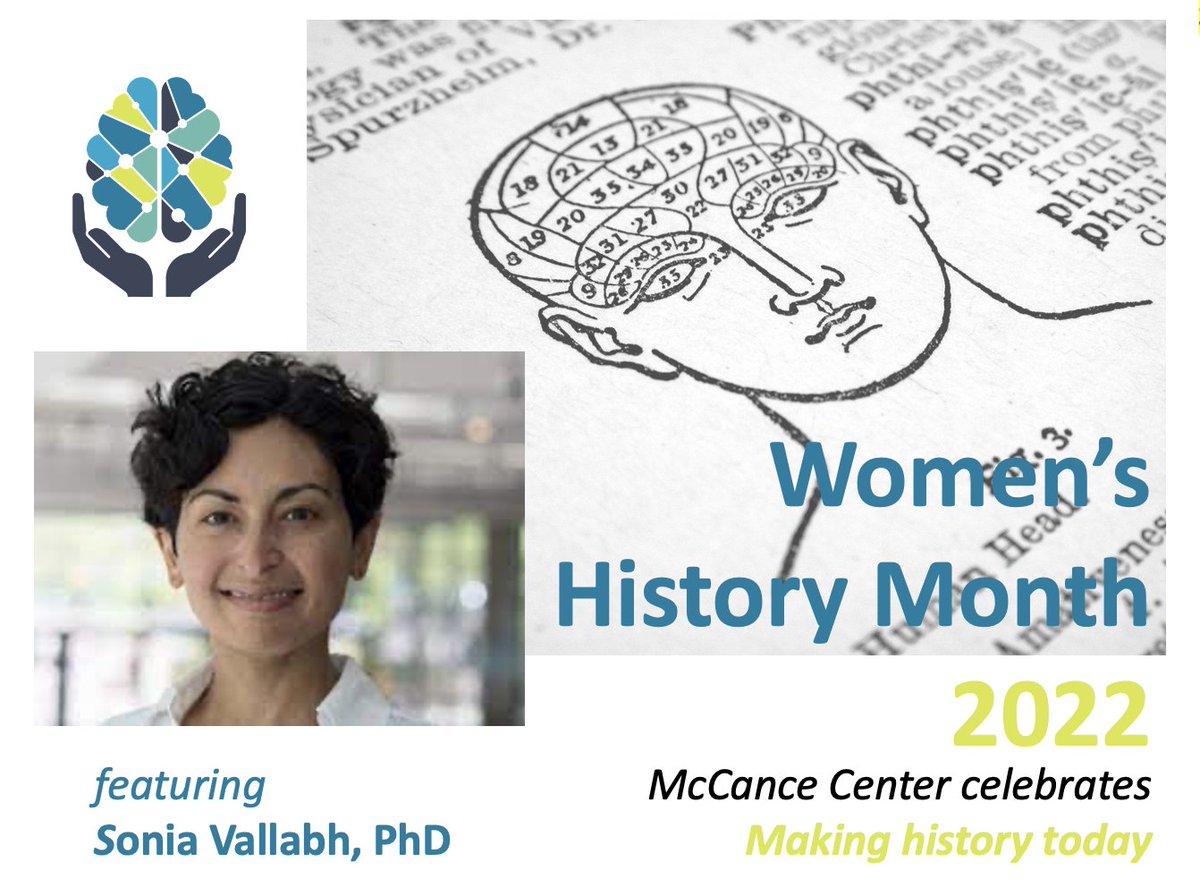 MGHBrainHealth's tweet photo. Dr. Sonia Vallabh (@cureffi) is #makinghistorytoday as a woman in neuroscience. Pioneering patient-scientist fighting for primary prevention of #priondisease, a genetic brain disease. https://t.co/1KtqJ8s4K6 @broadinstitute #womenshistorymonth #pioneers #brainawarenessweek2022 https://t.co/HkXT1k4JGQ