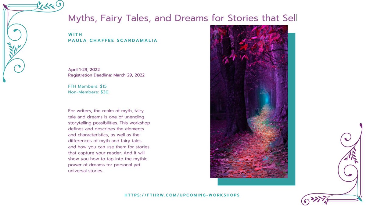 FTHRW's tweet photo. For more info click on the link in our bio! #writersworkshop https://t.co/0jHYcLuMhQ