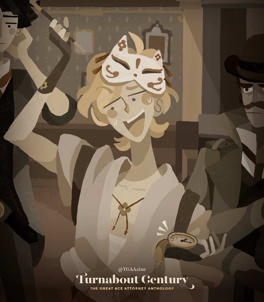 sannypm_'s tweet photo. My preview for @TGAAzine 🖤 !!

♦️Preorders are open until March 20, 11:59PM EST at https://t.co/xlMR2FILzp

#dgs #TheGreatAceAttorney https://t.co/kUXKTbahig