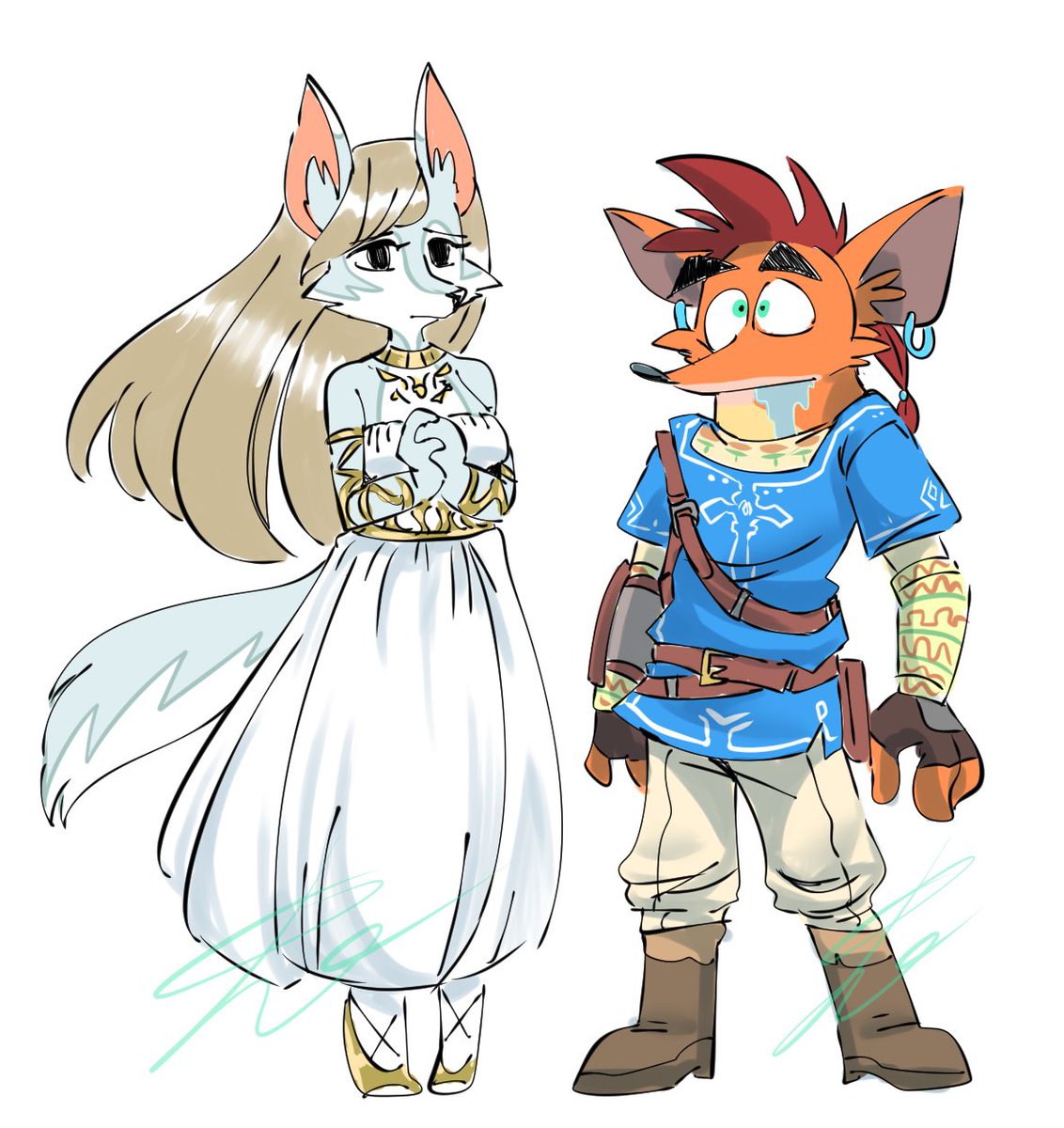 「I have recently been playing BOTW in mas」|🩷ℂ𝕣𝕚𝕞𝕞𝕪/hitausのイラスト