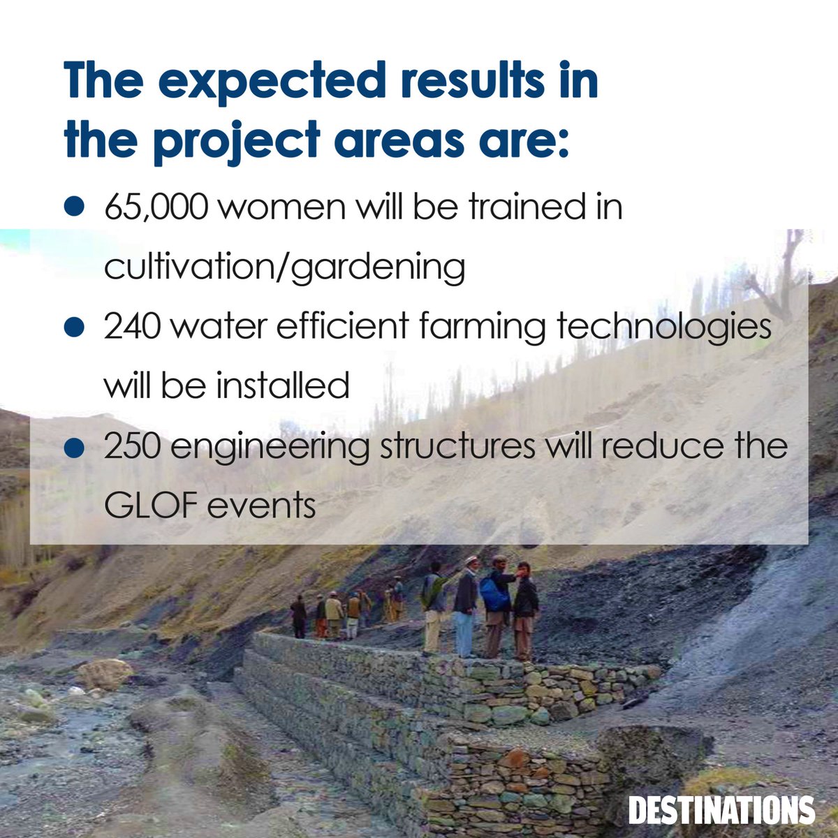 DestinationsPk's tweet photo. As our communities learn to reshape their lives to best adapt with the climate crisis, Destinations takes keen interest to better understand the global phenomenon that is GLOF,Glacial Lake Outburst Flooding.#DestinationsInGeneva
@ClimateReality https://t.co/YTEuAw5VBE