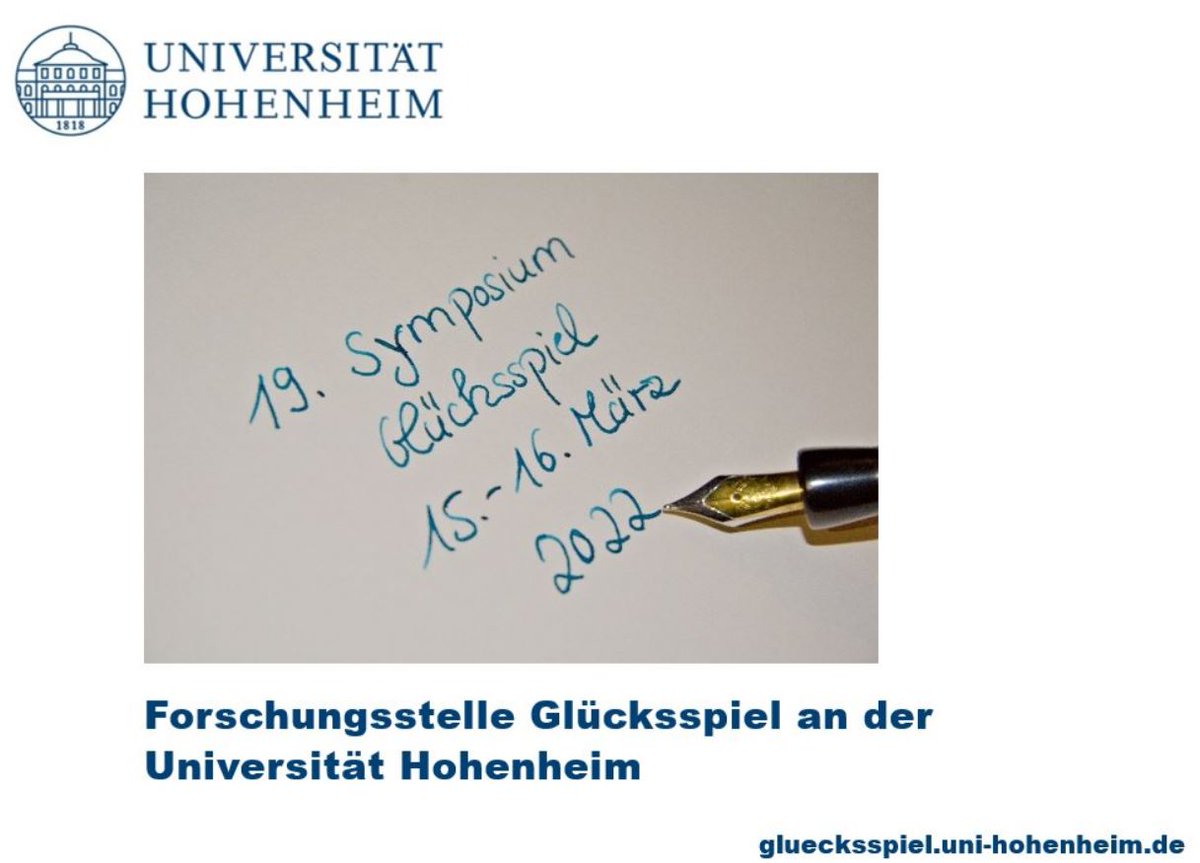 westlotto's tweet photo. Forderung nach nationalem Wissenschaftskongress durch @herraxelweber im Rahmen vom 19. Symposium Glücksspiel #SympGS22
Infos unter: https://t.co/snjrBP8b16
#glücksspiel #gambling #regulierung #werbung https://t.co/UhqeMaCe5J