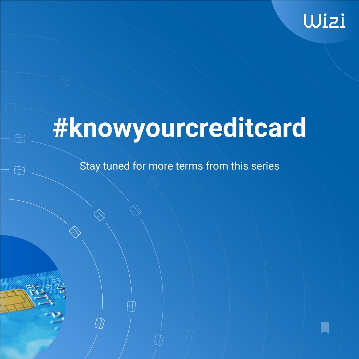wizi_app's tweet photo. Wizi is starting a new series #KnowYourCreditCard, through this we will be discussing various jargons, terms, and features associated with #CreditCard.
Also, we will address the user queries and misinterpretations related to Credit Cards.
Watch out this space for more info! https://t.co/8Wuhmnanlf