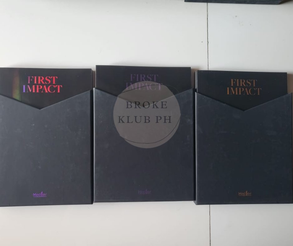 brokeklub's tweet photo. #BKPHOnhand

WTS LFB | PH

Kep1er - First Impact Unsealed Album
Inclus: PB + CD
💸150ea

Can choose version! 
ONHAND
DOP: 3 days reservation
MOD: ggx/sco

DM us if interested! Help RT! Thank youuu ^^ https://t.co/V7on1x56ea