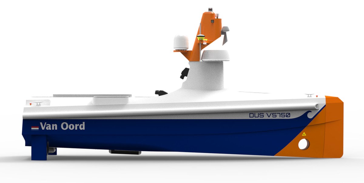 SMASH_NFSS's tweet photo. Van Oord heeft een nieuwe opdracht geplaatst bij 
@DEMCON: een onbemand, autonoom varend offshore-platform. Het vaartuig is geschikt voor uitdagende offshore-omstandigheden en wekenlange survey-operaties op zee.

Lees er meer over op onze website: https://t.co/6TBstX70ks https://t.co/bjAUanJq4j