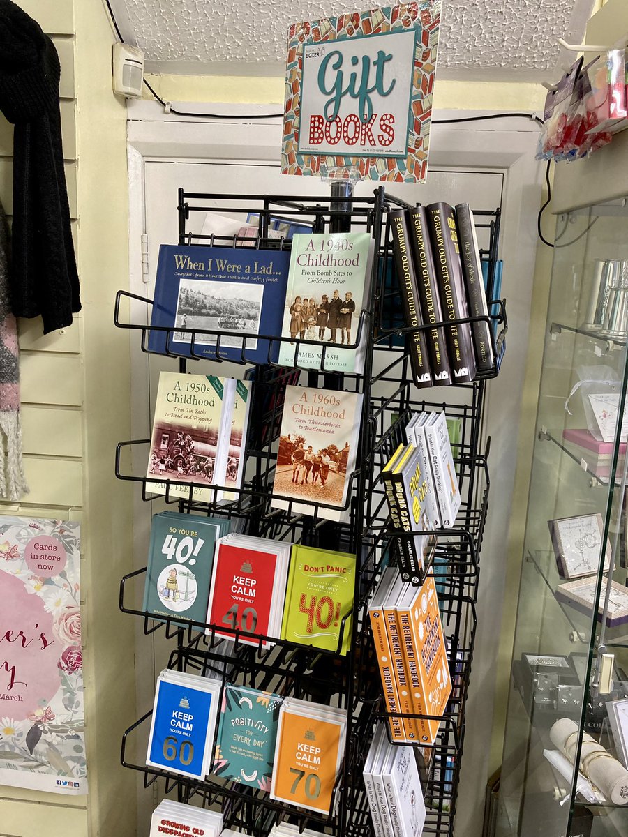 alan_cardgains's tweet photo. Fabulous range of great books from @BoxerGifts available at Something Special #Edenbridge @CyrilService @Justacard1 @greetingstoday @Prog_Greetings https://t.co/90GhlKO9Fj