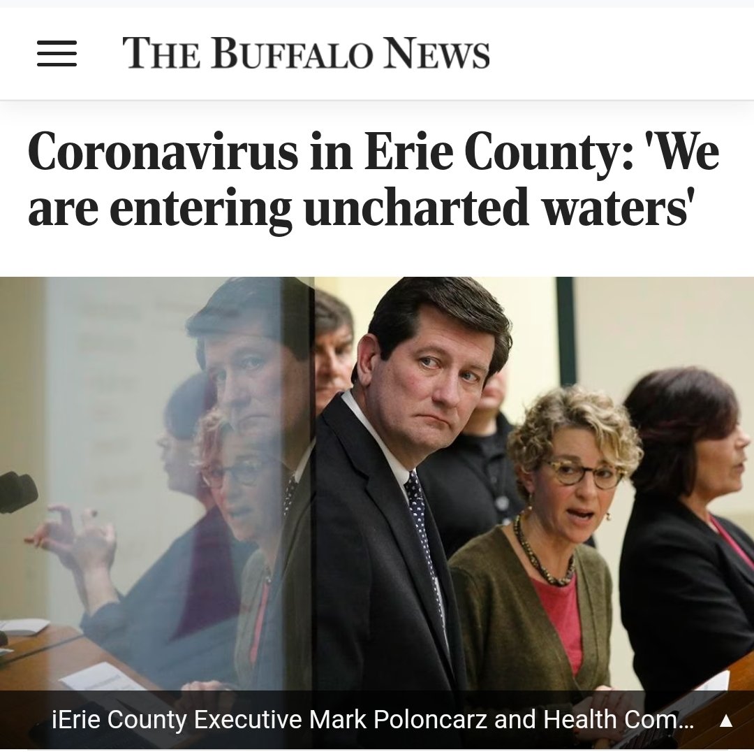 Mark Poloncarz on Twitter "Two years ago, we announced the first COVID