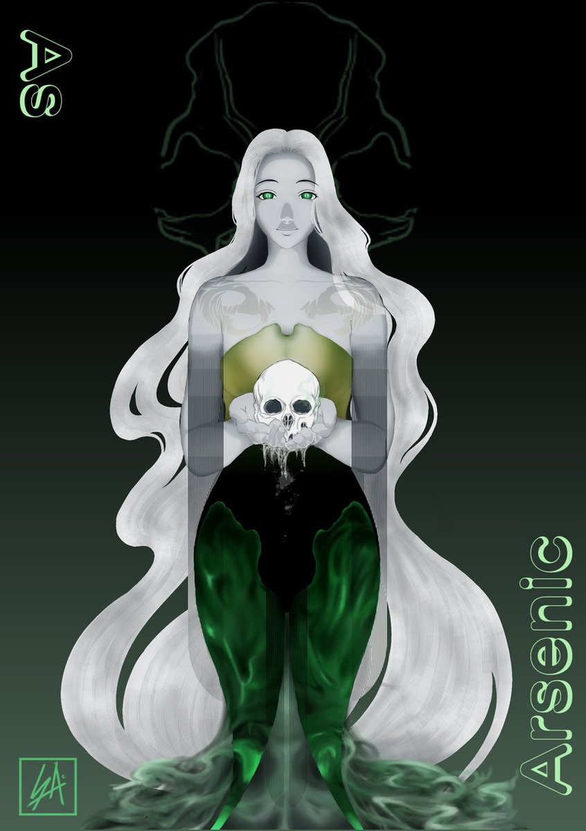 mochi_iski's tweet photo. Arsenic 🐀💀☣️
#HumanizedChemicalElement #ChemicalElement #Arsenic #OC #MediBang https://t.co/ytgmbSVu7J