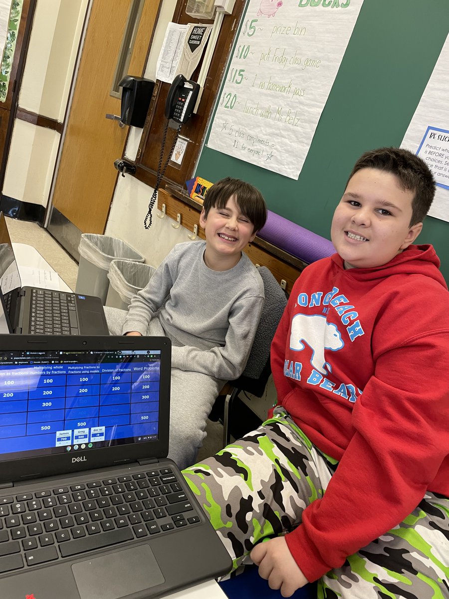 AmandaBetz6's tweet photo. Students loved utilizing a workshop model for module test review! Technology, games, and collaborative group work really helped us to feel prepared😊 @Jennifer_LynnP @MsMcGovernLB @LBSchoolsNY @RomanelliPaul https://t.co/FAI38kHM5J