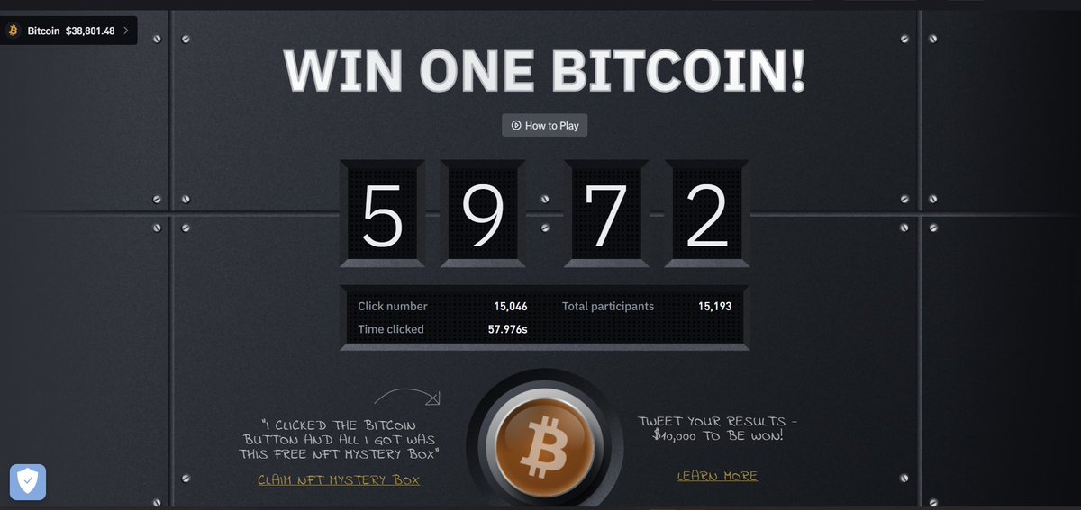 AlexandrosZappa's tweet photo. @binance Share a screenshot of your click number and one fact about #Bitcoin using the hashtags #BitcoinButton and #Binance https://t.co/P5FbQ3x5DC