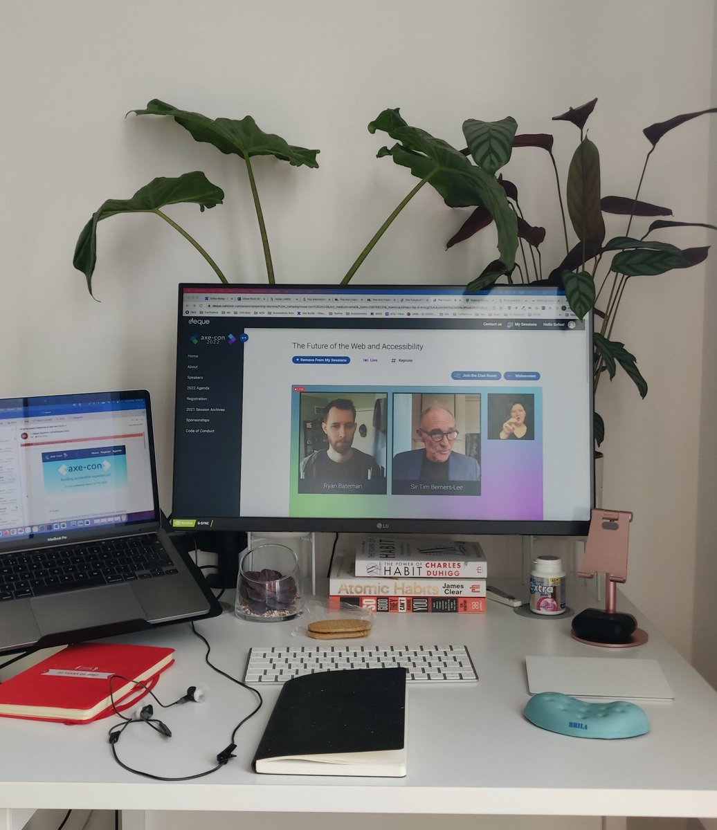 The first conference of 2022 and I am excited. 🤩 #axecon