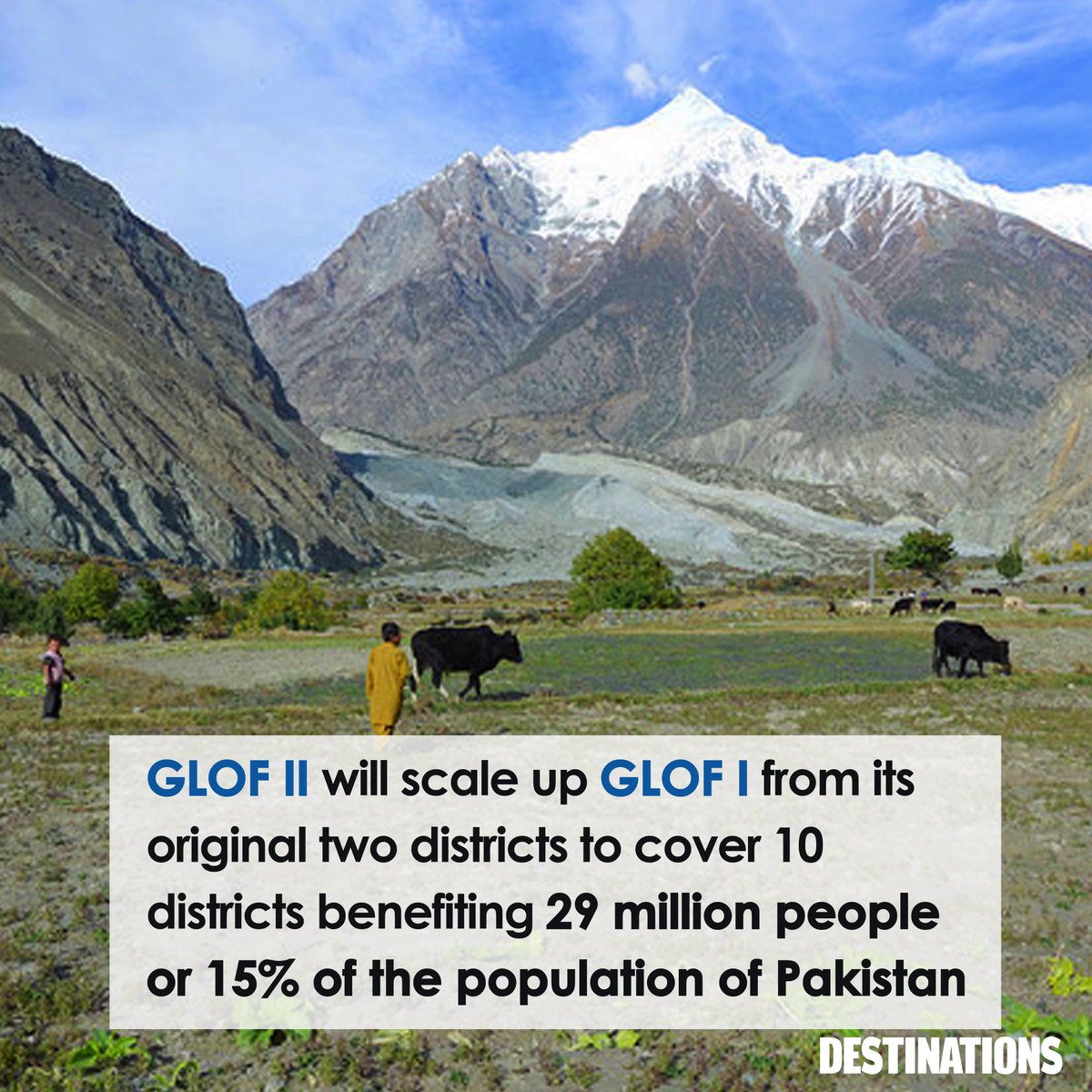 DestinationsPk's tweet photo. As our communities learn to reshape their lives to best adapt with the climate crisis, Destinations takes keen interest to better understand the global phenomenon that is GLOF,Glacial Lake Outburst Flooding.#DestinationsInGeneva
@ClimateReality https://t.co/YTEuAw5VBE