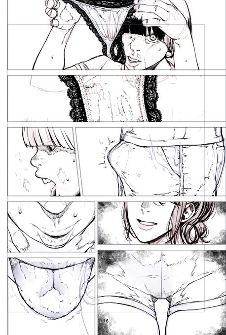 新刊より、「ケーキが大好きでフィルムにくっついたクリームまでつい舐めちゃう」のシーンです! 