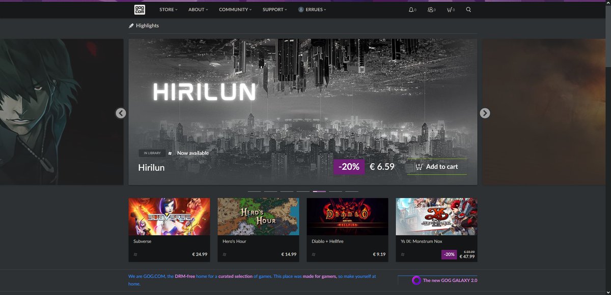 hirilun's tweet photo. We're on @GOGcom now! Thank you @Meridian4 ☺️

#gamedev #indiedev #indiegame #indiegamedev #hirilun https://t.co/TJbqgm2h5m