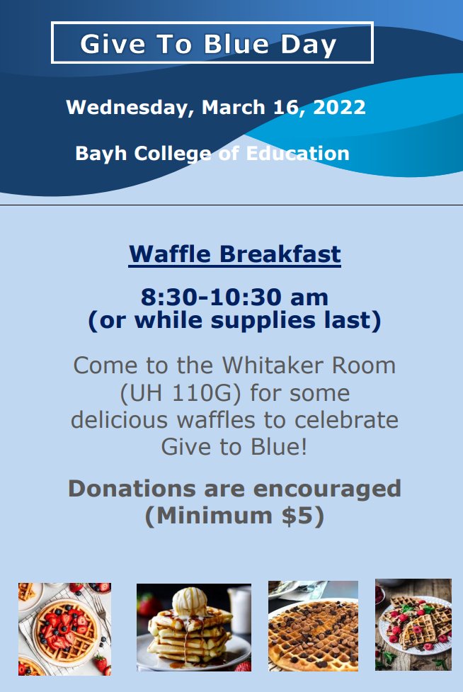 ISU_ESS (@bcoe_ess) on Twitter photo This is going to be fun . . . and in the morning, we're making WAFFLES! See you in University Hall! #IndState #GiveToBlue22 <a href="/ISU_BCOE/">Indiana State University Bayh College of Education</a> This is going to be fun . . . and in the morning, we're making WAFFLES! See you in University Hall! #IndState #GiveToBlue22 <a href="/ISU_BCOE/">Indiana State University Bayh College of Education</a>