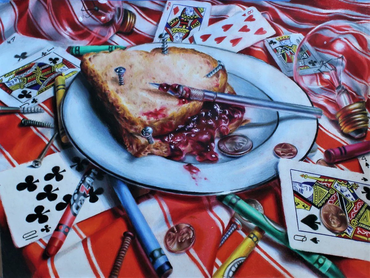 splitlipthemag's tweet photo. Take a bite of our March issue 🥪
WORDS by @caitlydon @LetterB @sg_poetry @mrmeyerhofer
ART by Emily Cai
PLUS @emmabheath reviews Lydia Davis' translation of A. L. Snijders
AND @rmmckenny interviews @jessaminechan
https://t.co/DcWkoSr6gO https://t.co/T8iMk8Lt8q