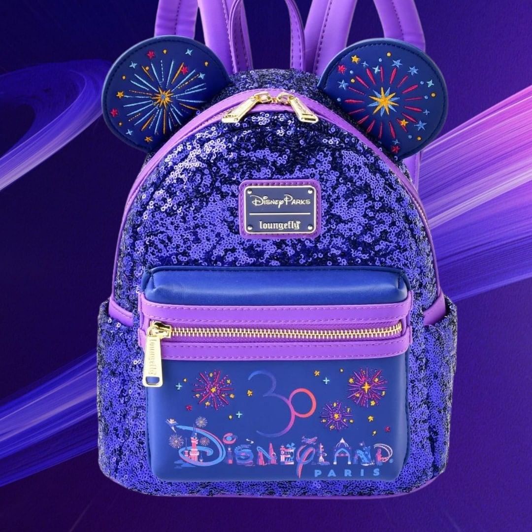 Portal Disney on Twitter: "⚠️ÚLTIMA HORA⚠️ La cuenta oficial de "Shop Disneyland Paris" en Instagram, ha anunciado que a de mañana estará disponible la @Loungefly del aniversario en las