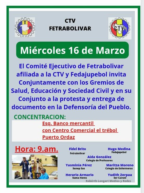 CTV Fetrabolivar (@ctvfetrabolivar) on Twitter photo 