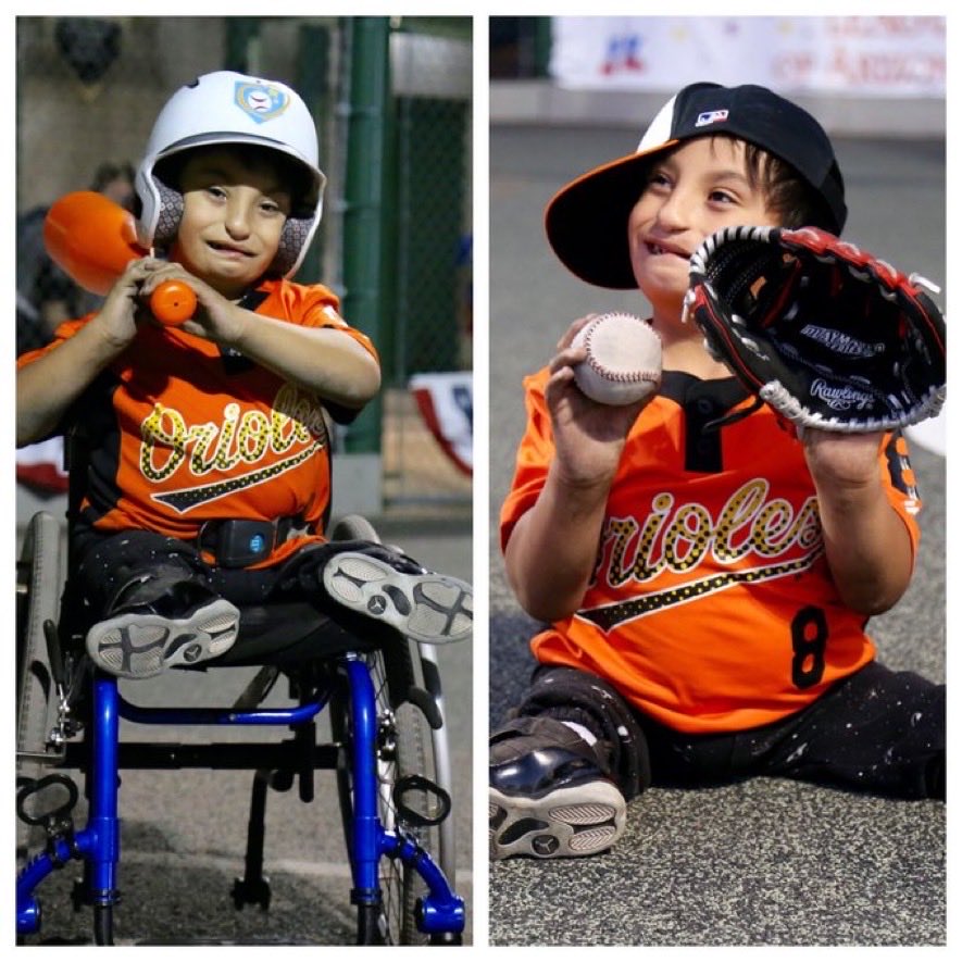 TAKE ME OUT TO THE BRAUL GAME!

Nobody has more fun at the Miracle League of Arizona than Braulio Dolores, a smiling bundle full of joy and inspiration.