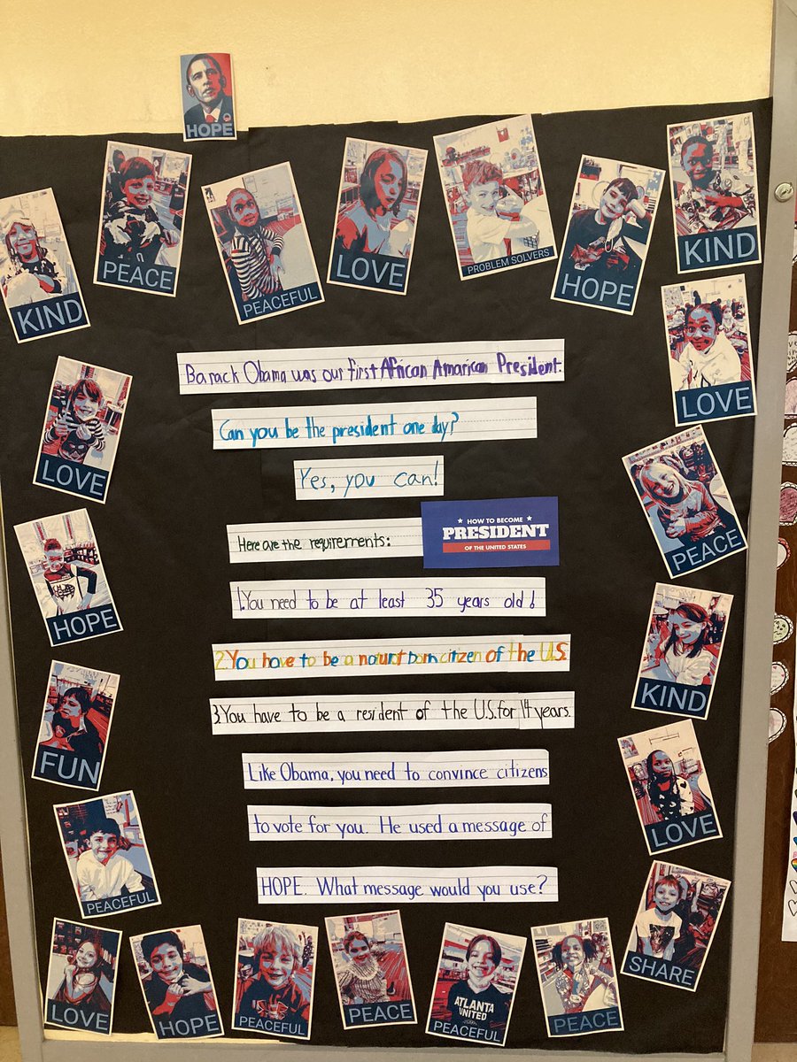 Highlighting my people! Black excellence continues to surround us #BlackHistoryMonth <a href="/atlncs/">ANCS</a> #Kindergarten #firstgrade #2ndgrade #themarathoncontinues