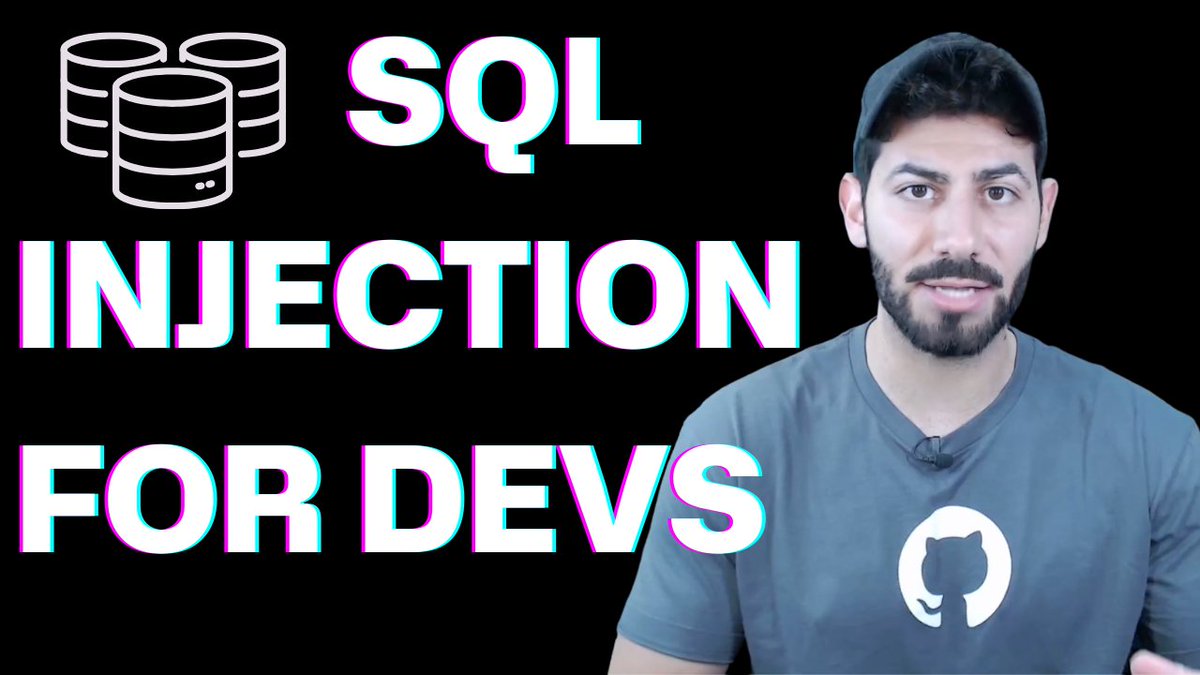 GHSecurityLab's tweet photo. Don't let hackers manipulate your database with this edition of #SecurityBites
πΊ Watch: https://t.co/RfTzhHNyWX https://t.co/pZ6lnKak5y