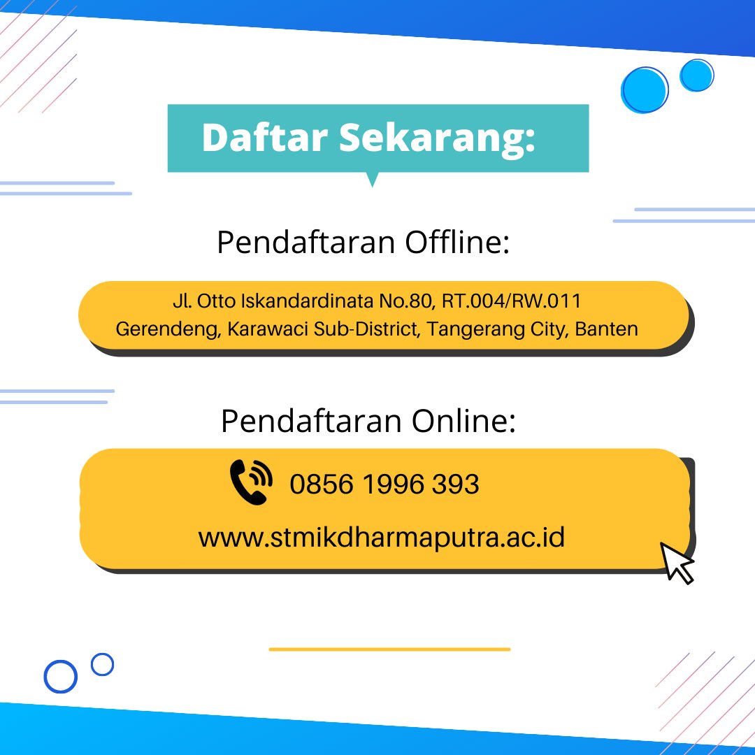 StmikPutra's tweet photo. Berikut sedikit penjelasan tentang Ilmu komputer ^_^
#kuliahmurah
#STMIK
#TANGERANG 
#jakartapusat https://t.co/dNnWVwRWV1