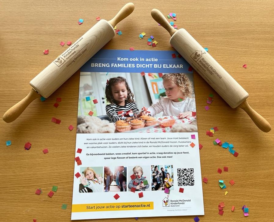 Ook zo’n toffe deegroller winnen? #starteenactie voor ons Huis. Uiterlijk 31 maart. Meer info: facebook.com/ronaldmcdonald… 

Bakkers klaar? Bakken maar! (Of Flessenverzamelaars klaar? Verzamelen maar!)

#KeepingFamiliesClose #collectorsitem #deegroller #heelhollandbakt