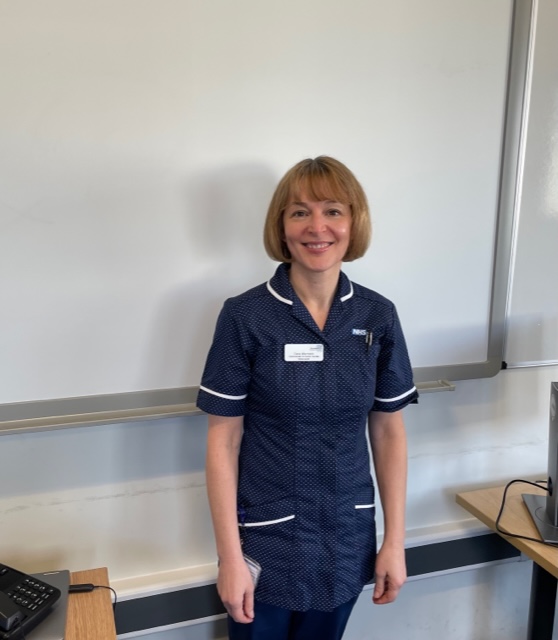 WorcsAcuteNHS's tweet photo. Meet Cara 👋 She works as a Colorectal CNS

As part of her role Cara works closely with the colorectal surgical CNS team to try to provide a seamless service for our patients.

The role is primarily to holistically support the patient through the pathway

#NationalCancerCNSDay https://t.co/OwFyaKD3lC