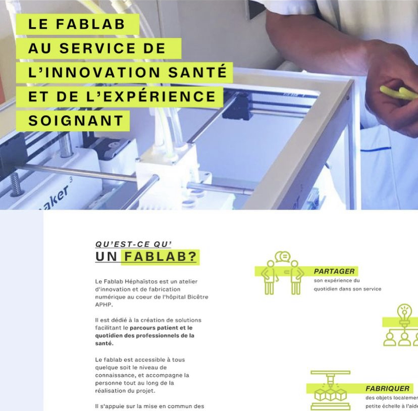 Le nouveau #Wiki du Fablab arrive bientôt ! 
La nouvelle version de la base de données des projets est co-construite avec les #soignants pour faciliter son usage au quotidien dans les services
#FablabHospitalier #interface #uxdesign #openinnovation
<a href="/EckerleinG/">Eckerlein Guillaume</a> <a href="/Hopital_Bicetre/">Hôpital Bicêtre AP-HP</a>