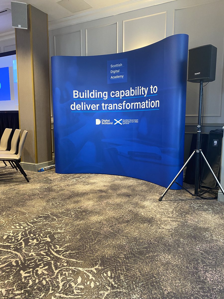 SSSCLaura's tweet photo. Delighted to be speaking about our experiences at @SSSCnews as a digital office, at the @ScotGovSDA digital leaders programme in Edinburgh today https://t.co/TDPSCwI5lZ