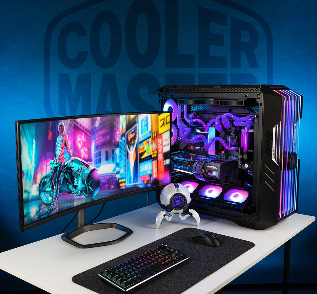 Cooler Master 😈's tweet - "As always, @battlerigs went HARD with this HAF 700 EVO build 🥵 " - Trendsmap