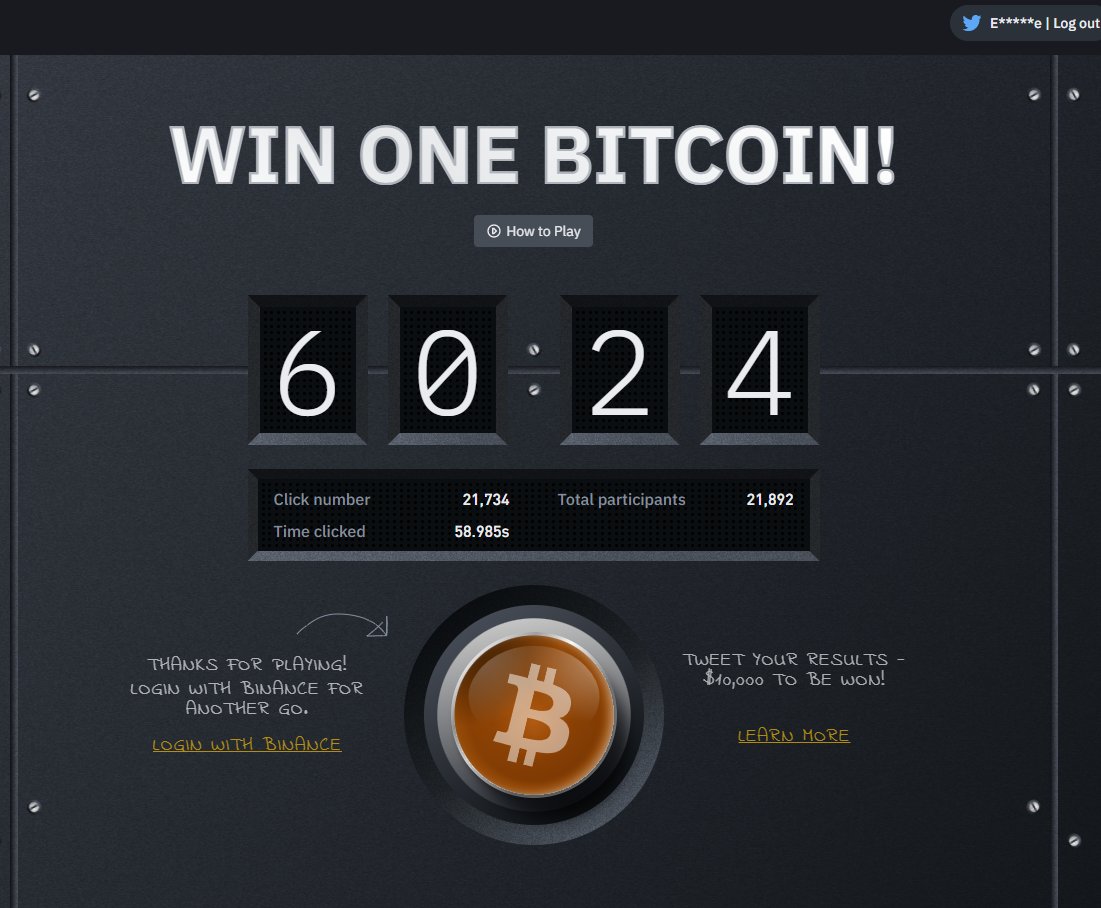 EBeache's tweet photo. There will be only 21 million Bitcoins. #BitcoinButton #Binance https://t.co/JPJEQBAQYm