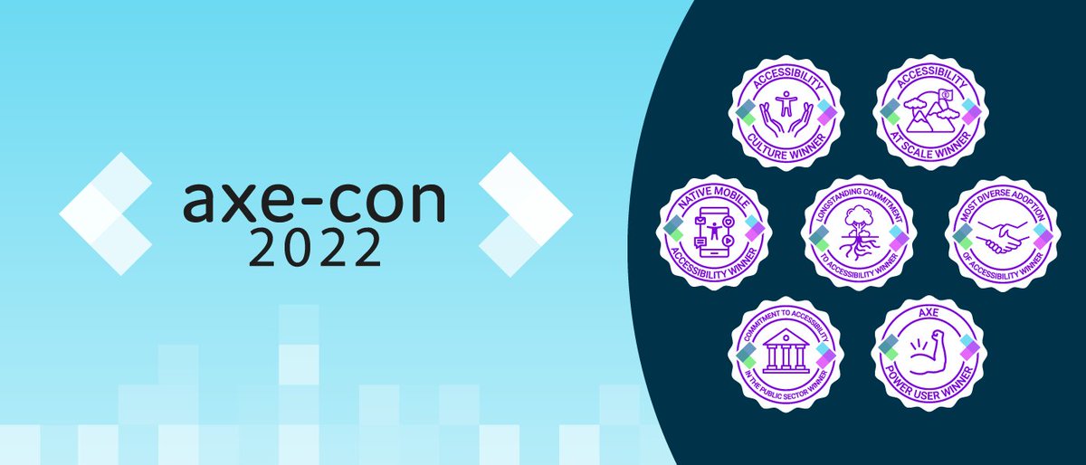 dequesystems's tweet image. Big congratulations to axe award winners this year. @Adobe @Workday @usertesting @allyfinancial @REI @CDCgov - deque.com/blog/axe-award…