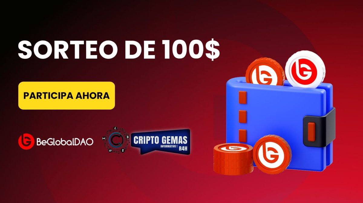 CriptoGemas_R4H's tweet photo. 📌 NUEVO SORTEO de 100$ 🔝

👉🏻 Para participar:

1⃣ Like y RT ✅
2⃣ Unirte: https://t.co/4RPq9l4wjZ ✅
3⃣ Mencionar a 3 amigos ✅
4️⃣Unirte: https://t.co/oXwMW6fM7z ✅

¡Mucha suerte! https://t.co/55kXnI4uGz