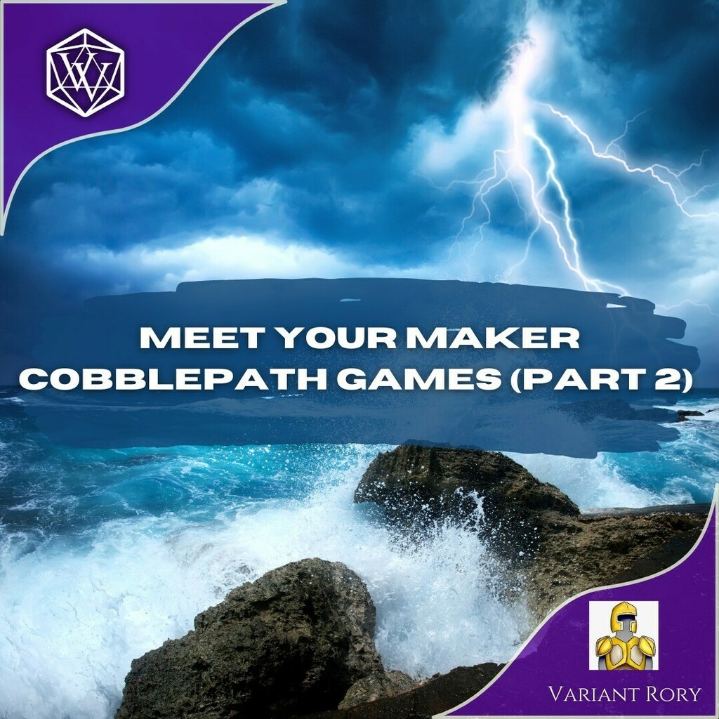 Our friends at @cobblepathgames are releasing a new game called #StacksofGoblins 🎲 Link to blog in bio
.
.
.
#cobblepathgames #vv #meetyourmakers #ttrpg #rpg #d6 #variantventuresblog #variantventures instagr.am/p/CbIIXcYqddY/