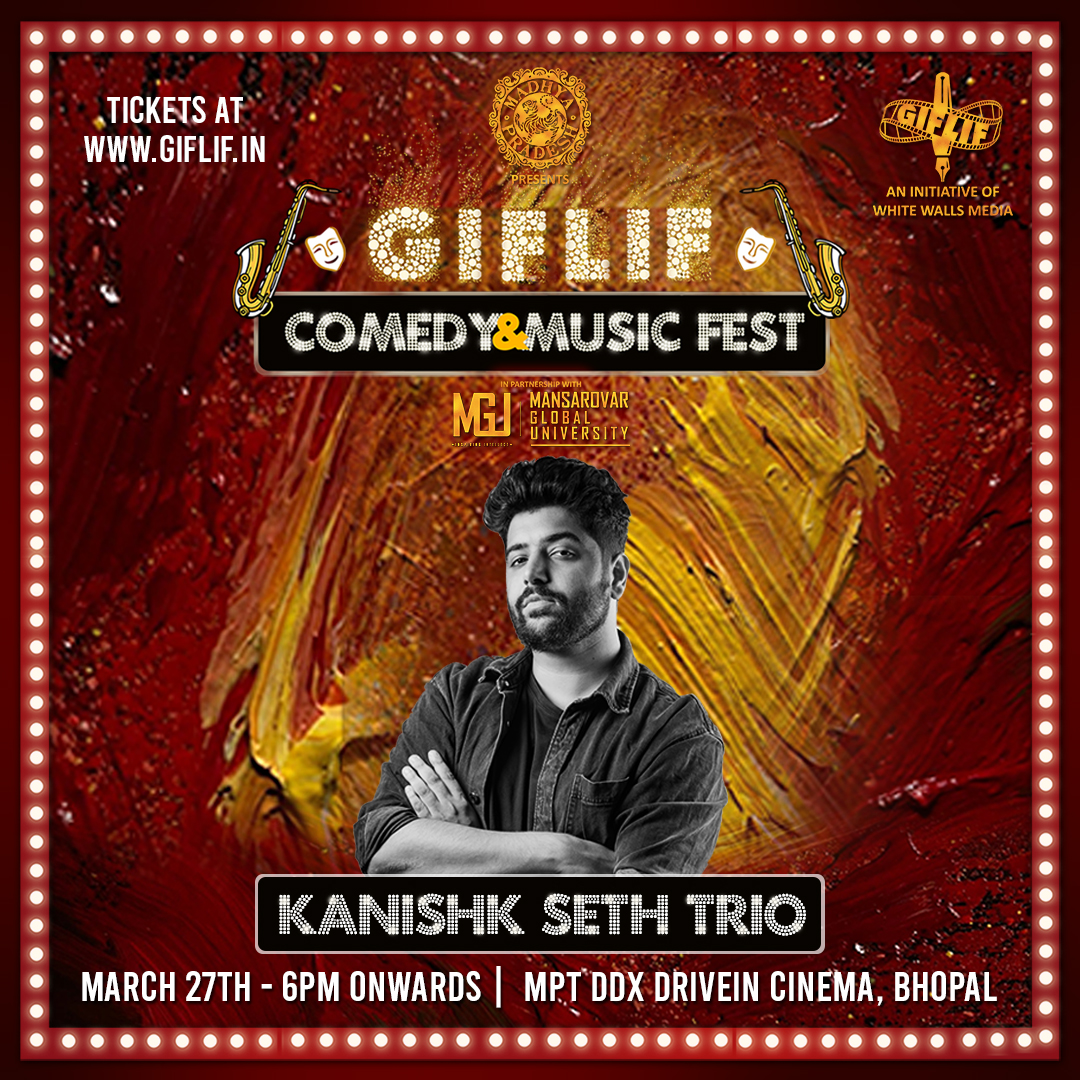 giflif's tweet photo. Kanishk Seth Has made a breaking records in the musical world with "Rangi Saari" becoming the most spotified song ever.
TICKETS at https://t.co/jKx2k6Crqf (link in bio)
Presented by @MPTourism
Powered by @MPSTDCofficial
#gifliffest #mptourism #Gifliflive #MGUGIFLIF #mpstdc #mp https://t.co/noOrID9jPJ