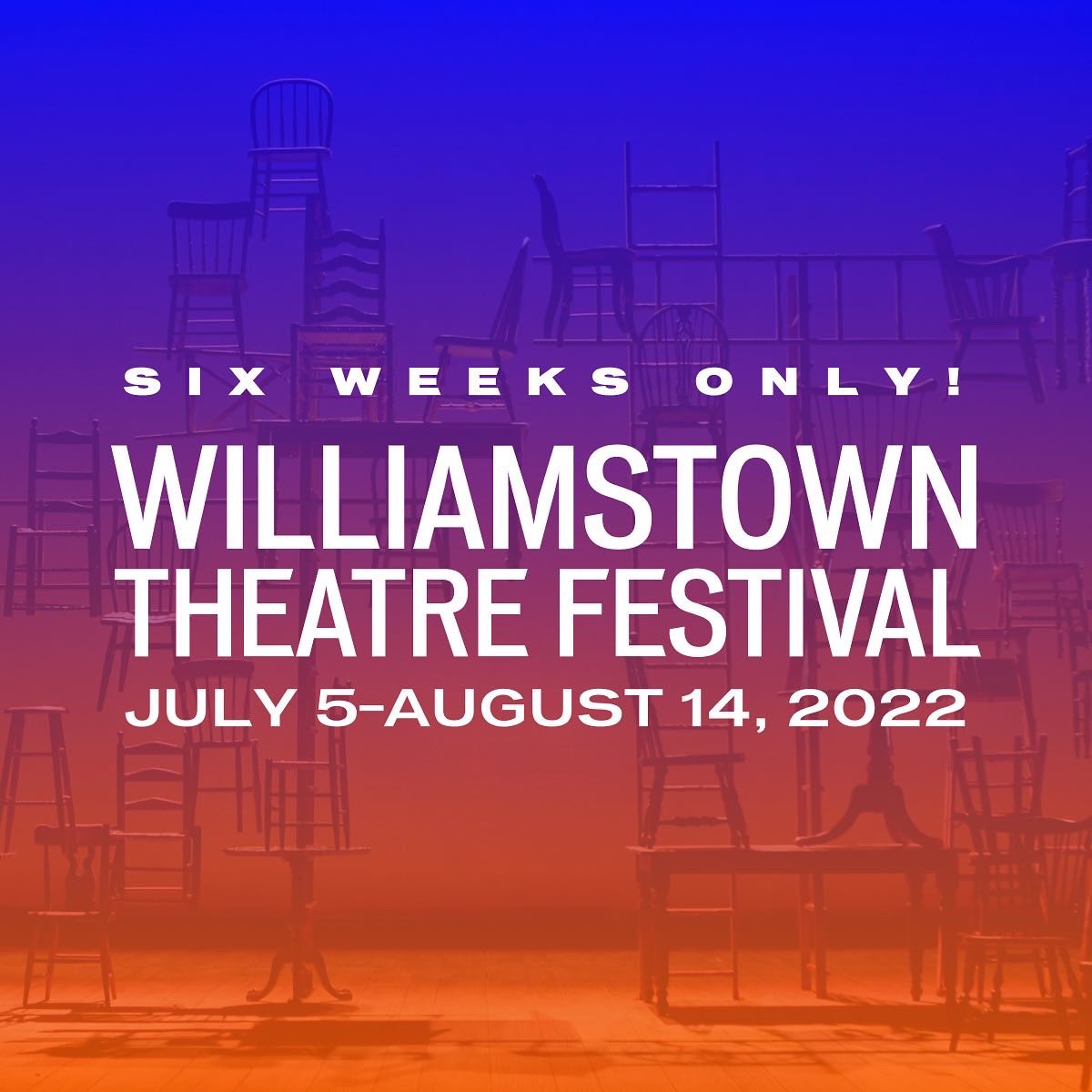 This summer, we get to play inside! And this season promises laughs, singing, and introspection including a thrilling new suspense comedy, a disarmingly personal and intimate WTF-commissioned world premiere play, and a musical concert event...