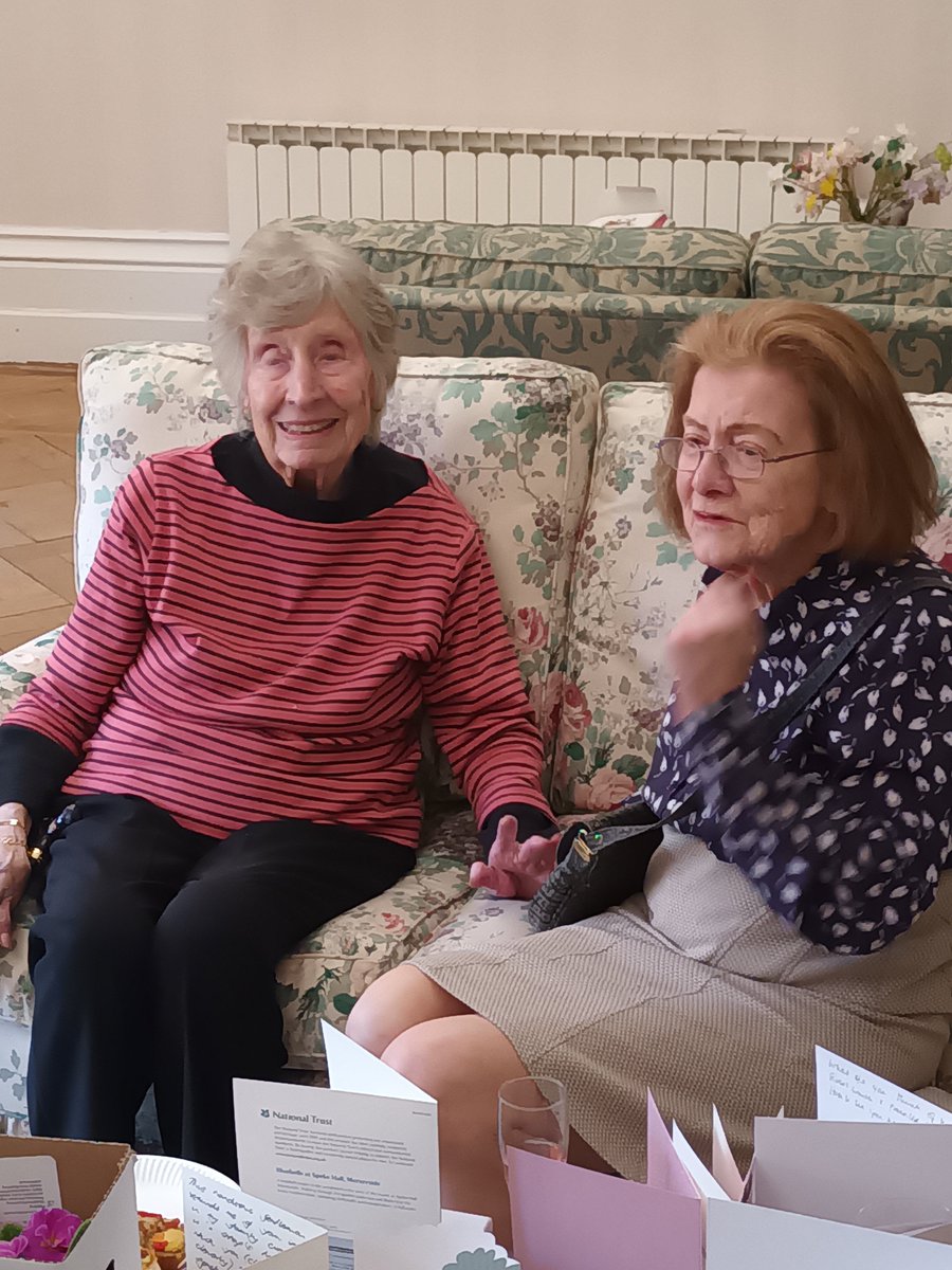 NowtonCourt's tweet photo. Balloons &amp; glitter were the name of day at @NowtonCourt as 2 residents shared their 90th birthdays #assistedliving #covid #retirement 01284 756610 Book yourself a tour Plz RT @PennyMPhotos @987jude @LozClar @NHSuk https://t.co/EgwOH2BGWM
