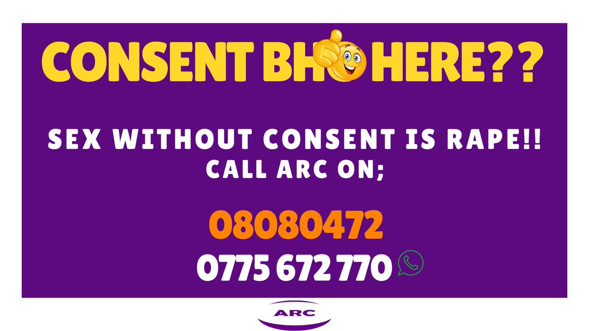 Sex without consent is always rape. 
Call us on 08080472 or WhatsApp us on +263775672770
#consentbhohere