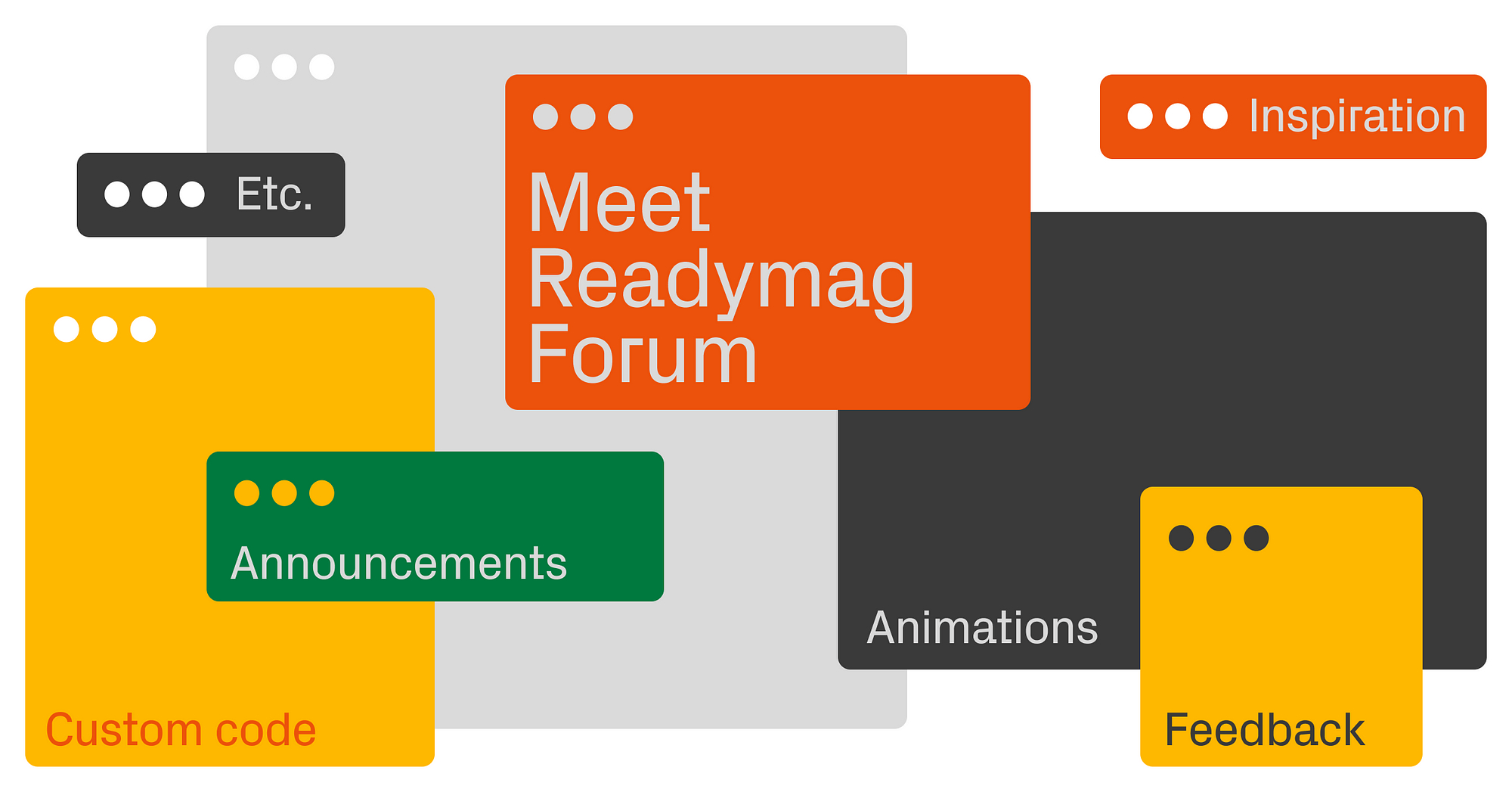 Readymag Twitterissä: "Introducing the Readymag Forum! ⠀ It's the perfect  place to ask questions, share knowledge, and engage with the Readymag  community. ⠀ Go ahead and leave your first post or comment