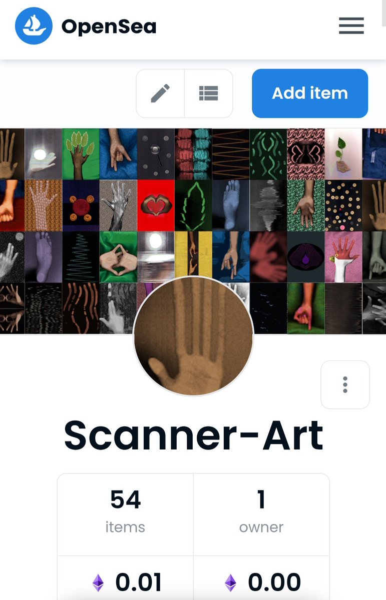 Scan_It_All's tweet photo. Visit my profile on #opensea and  check out my collection Scanner-Art 🖨💪🏻and be part of this new way of making art https://t.co/nDLtnyxRPm ? 100%🇻🇪✌🏻😉👍🏻 #NFT #NFTs #NFTGiveaway #NFTCommmunity #opensea #Polygon #ETH #Etherum #Venezuela https://t.co/QpUGKx4swU