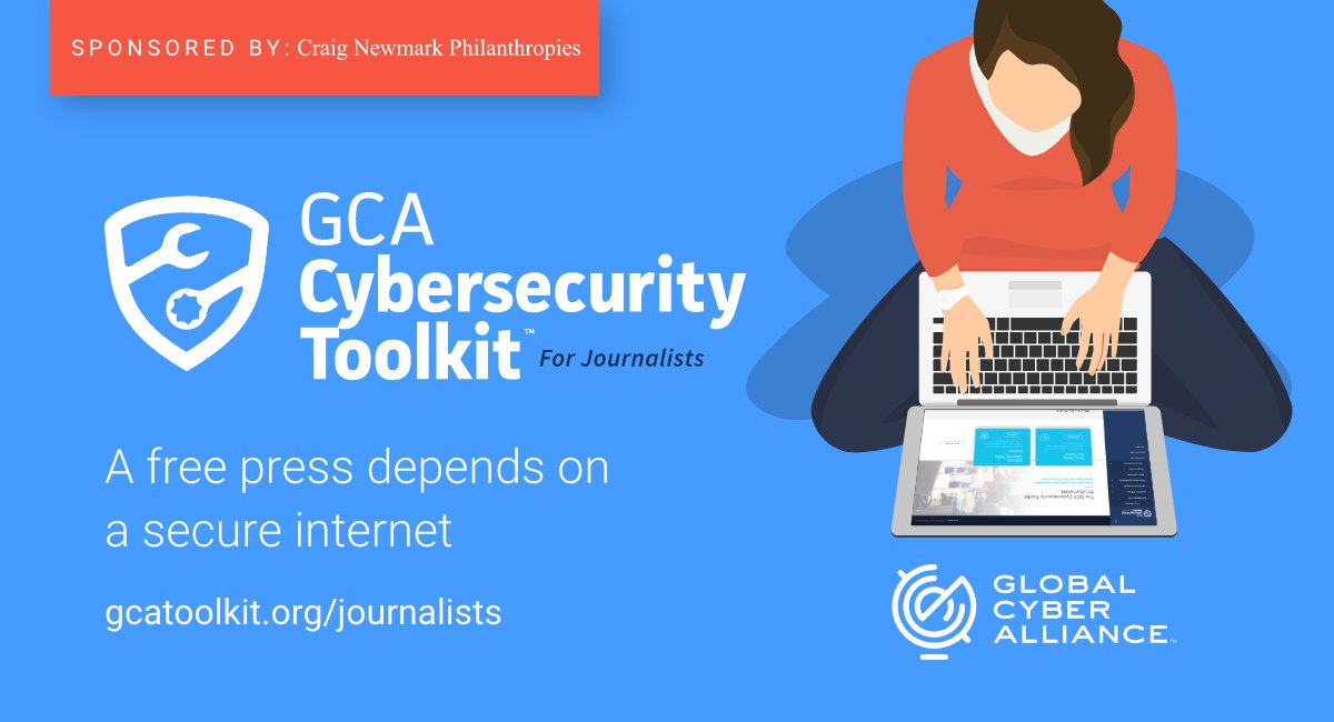 #Journalists depend on messaging to get the info they need from sources and report the stories that matter to a #freepress. Our free #cybersecurity toolkit offers tools and resources for secure messaging apps: hubs.li/Q01608Qy0