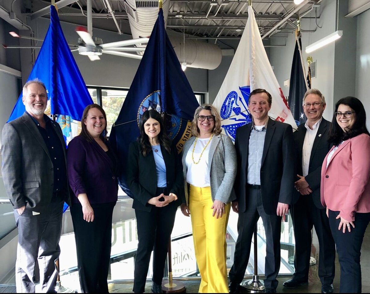iacmihq's tweet photo. Congresswoman @RepHaleyStevens  Stevens visited IACMI's SuRF for MFG Monday. Managed by @michiganstateu, SuRF’s extensive large-scale equipment &amp; resources help transform R&amp;D ideas into commercial innovations. Pleased to have MEDC  CEO Quentin Messer, Jr. CEcD join the tour as! https://t.co/MpNOq65Se0