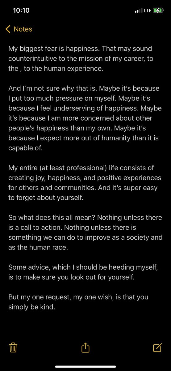 Our keynote at NJRPA <a href="/neelaybhatt/">Neelay Bhatt</a>  last week really got me thinking: what’s your biggest fear, and what is a call to action?

I was inspired by the people who went on stage to share theirs. And while I couldn’t put into words then what I was thinking, I think I have it now.