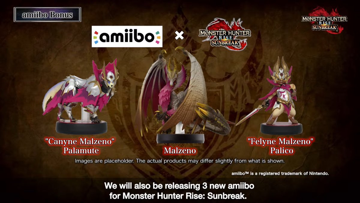Wario64's tweet photo. Monster Hunter Rise Sunbreak amiibo https://t.co/TB51taGJLC
