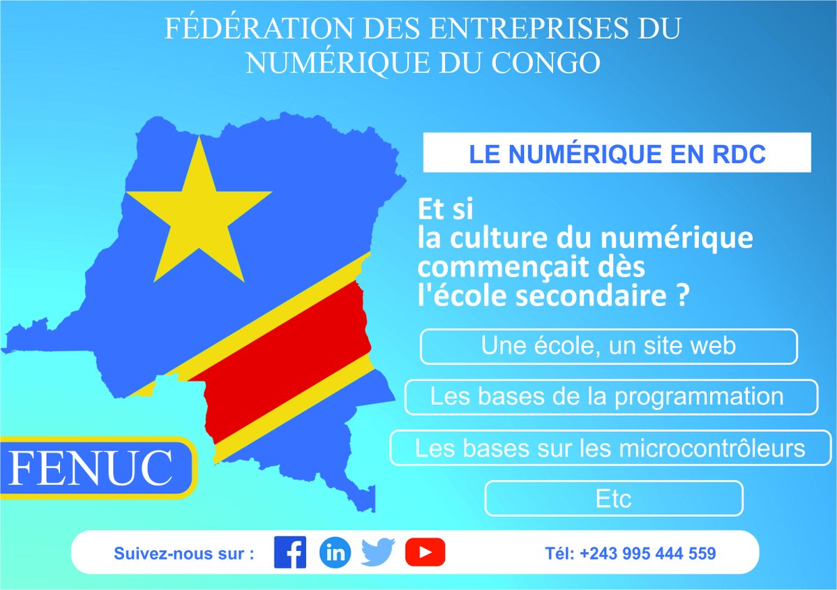 fenuc_rdc's tweet photo. Ds notre pays beaucoup de gens grandissent avec une mauvaise culture en croyant bcp à l’impossibilité. 
Bcp de gens ne sont pas informés et ne cherchent pas à s’informer. 
Soyons ce que nous rêvons pour le Congo, agissons!!
@migishaofficiel @numeriquecd @CabinetRdc @radiookapi https://t.co/8KSueZMjNT