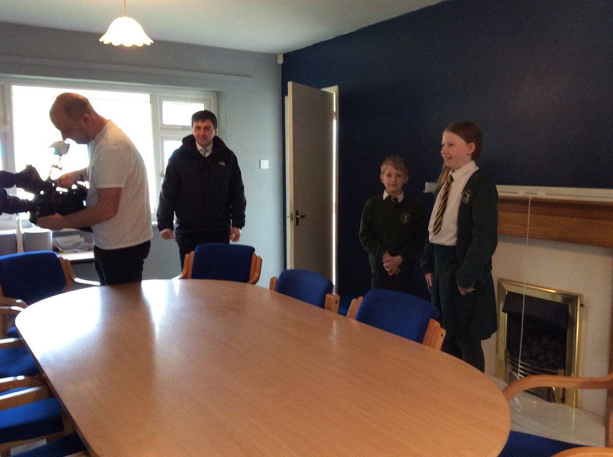 StMarysRCSch's tweet photo. Delighted to welcome members of @itvnews into our school today! #CommunitySMR https://t.co/5pgQLI7t12