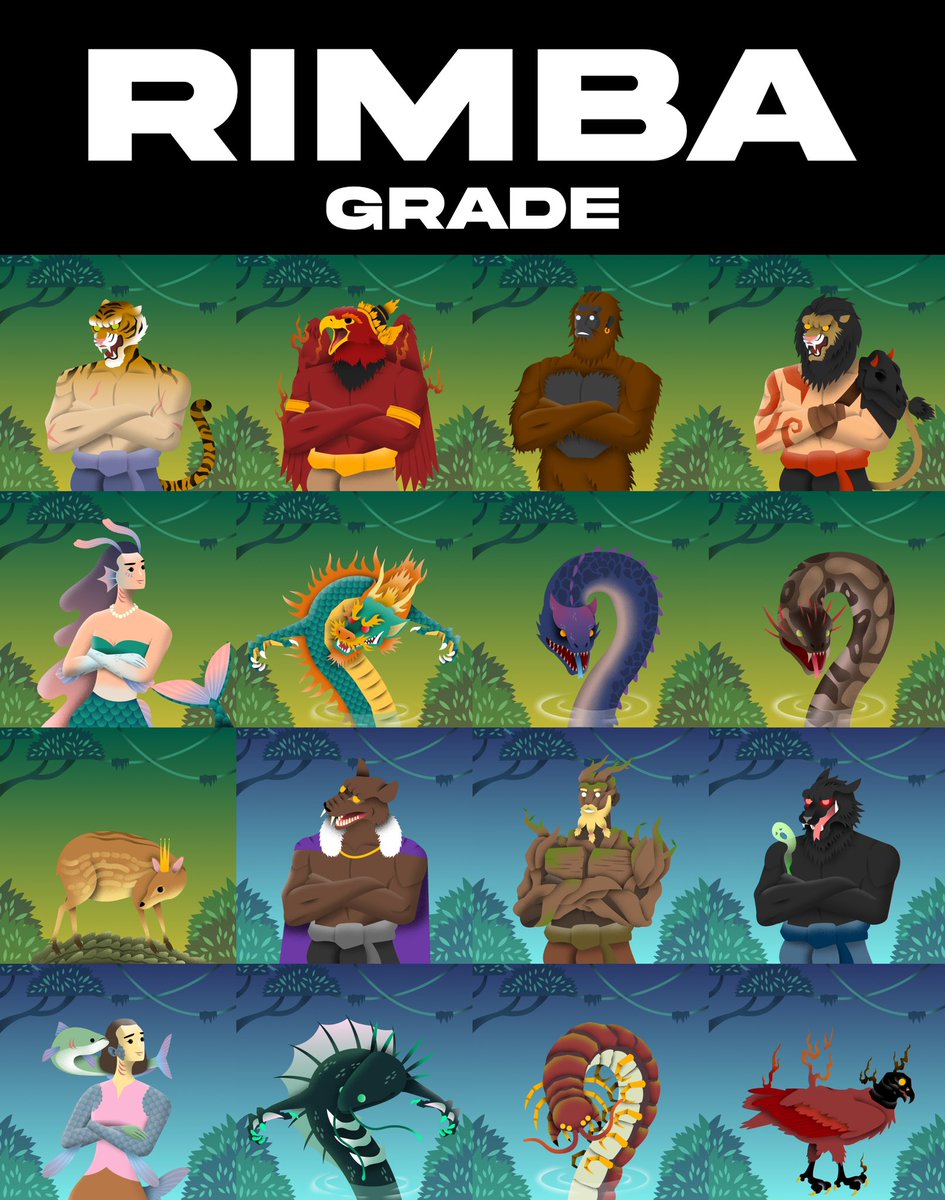 RIMBA FABLES MINTED🐍🐉🐊🦇🦅🦉🐕🦧🐢🦌🐅🧜🏻‍♀️

FP: 0.02BNB

New collection of Fables from our local cerita dongeng 🔥 do check them out, read their story and collect them now! 

app.pentas.io/user/cryptofab…

<a href="/pentas_io/">Pentas | NFT Marketplace</a> #PentasianSupportPentasian