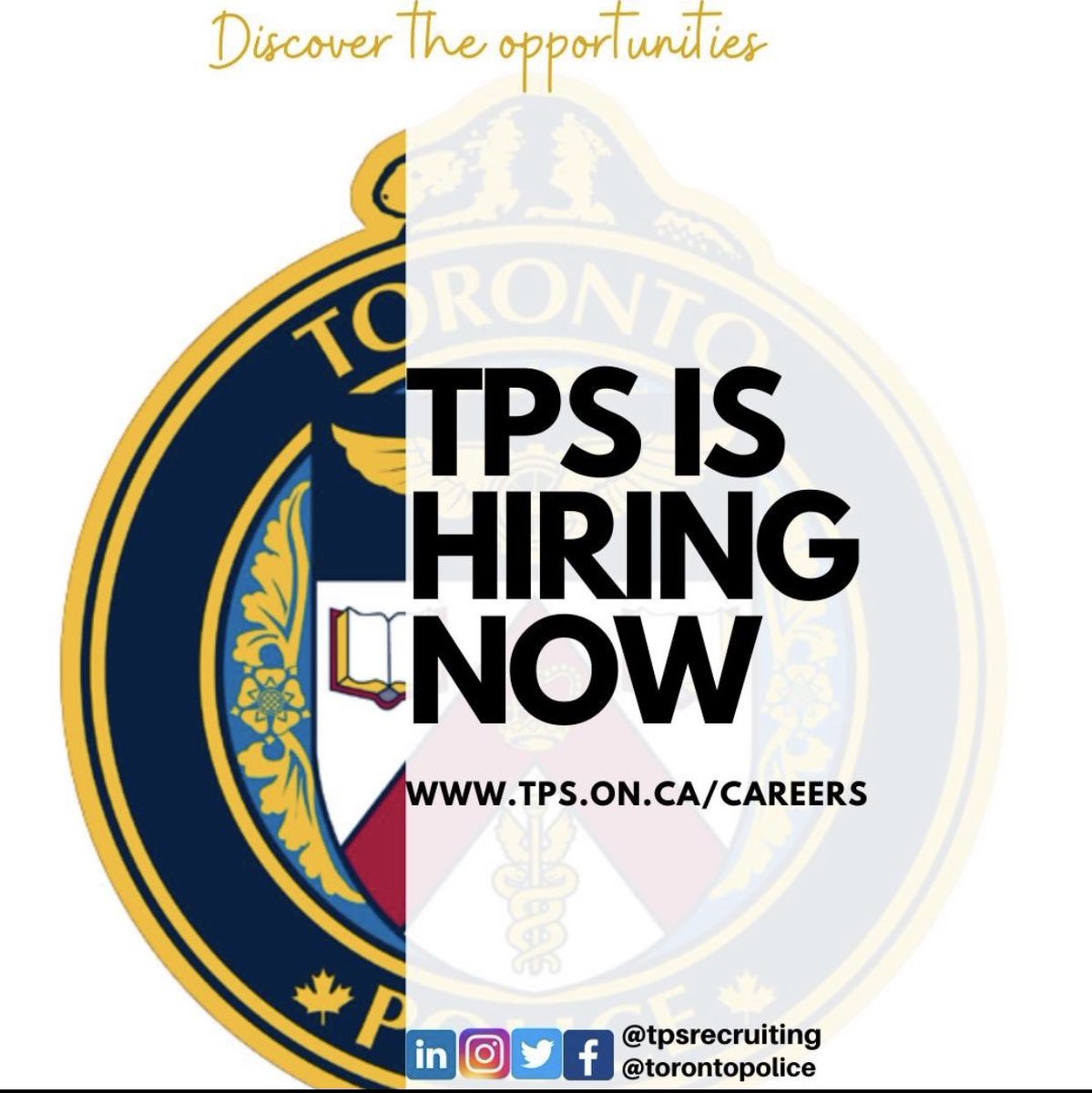 Toronto Police Talent Acquisition tweet media