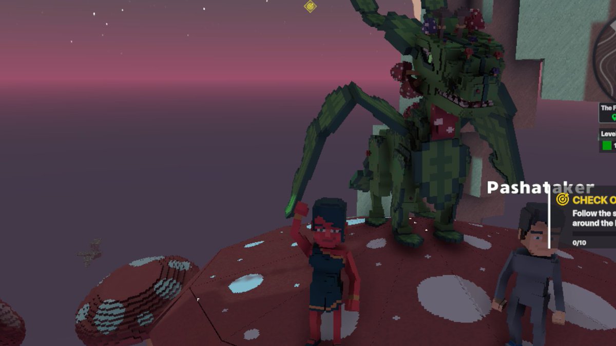 LaurenCryptoX's tweet photo. @TheSandboxGame I just participated in the daily #SandboxAlphaS2Contest for a chance to earn up to 1,000 $SAND! Starting March 15 - Selfie with the mushroom dragon. Check out my screenshot below! 👇 #SandboxAlphaS2 https://t.co/wgxQM8rd7G